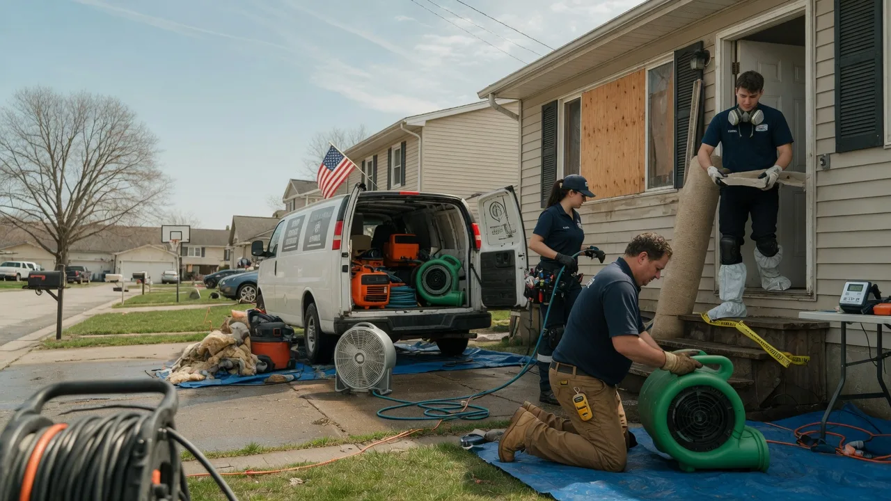 Water Damage Restoration in Claymont, DE near me